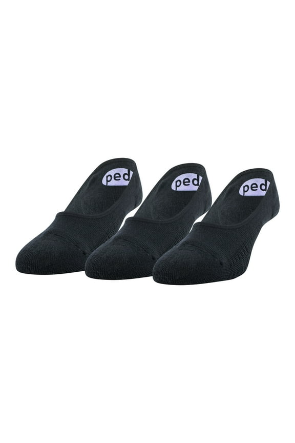 Women's Cushion Low Cut No Show Liners, Shoe Sizes 5-10 and 8-12, 3 Pairs