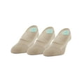 thumbnail image 1 of Peds Women's Cushion Super Low Cut No Show Liners, Shoe Sizes 5-10, 5-10W and 8-12, 3 Pairs, 1 of 6