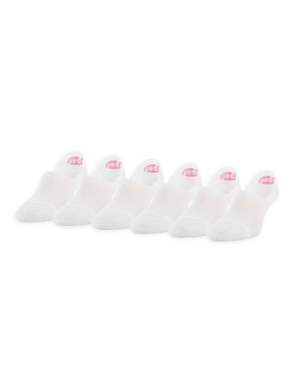 Women's High Cut Lightweight Liner Socks, 6 Pairs