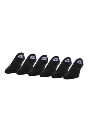 Women's Lightweight Low Cut Liner Socks with Seamless Toe, Shoe Sizes 5-10 and 8-12, 6 Pairs