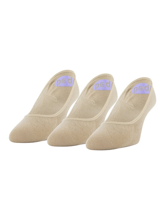 Women's Lightweight Low Cut No Show Liner Socks, Shoe Sizes 5-10 and 8-12, 3 Pairs