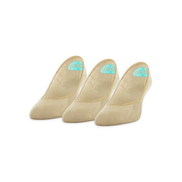 PEDS Women's Super Low Cut Lightweight Liner Socks, 3 Pairs