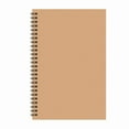 thumbnail image 1 of Pedty A5 Kraft Notebook,Lined Journal,Soft Cover Blank Notebook Journal Sketchbook Pad Drawing Book Brown Cover Sketchbook Memo Diary Subject Journal Planner for Students,Writing Pad,1*Notebook, 1 of 5