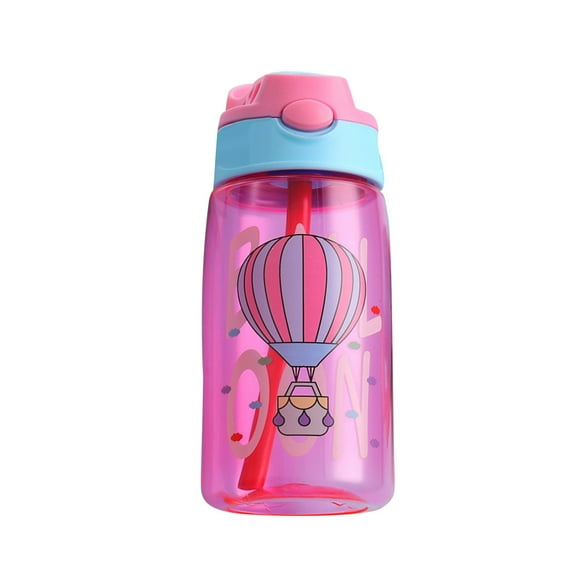 Pedty 1*Water Cup,Plastic Water Cup Rose Red,Personalised Kids Water Bottle with and Lid Back to School Supplies Custom Name Water Bottle for Kids Boys Girls Teen Gifts 500Ml Water Bottle