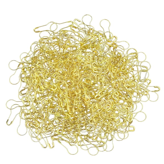Pedty 1000Pc Gourd Pins (One Pack),1000PCS Safety Pin Iron Pin Multipurpose 2.2cm Long Metal Small Pin