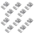 thumbnail image 1 of Pedty 10X Stainless Steel Mountain-Shaped Hanging Buckle,10 PCS Stainless Steel Hooks Flush Hidden Brackets Stainless Steel Z Clamp Bracket Hooks Mountain Clips for Picture Display Art Gallery, 1 of 9