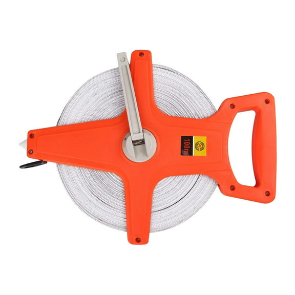 Pedty 1Pc Portable Plastic Leather Tape Measure 100 Meters,Tape Measure Plastic Leather 100 Tape Soft Measure Portable Measuring Tools