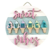 Pedty 1Pcs House Number,1 PCS Summer Door Hanger Popsicle Door Hanger Hello Summer Door Hanger Shiplap Door Hanger Hello Summer Sign Popsicle Sign Summer Sign Ice Creme Door Hanger