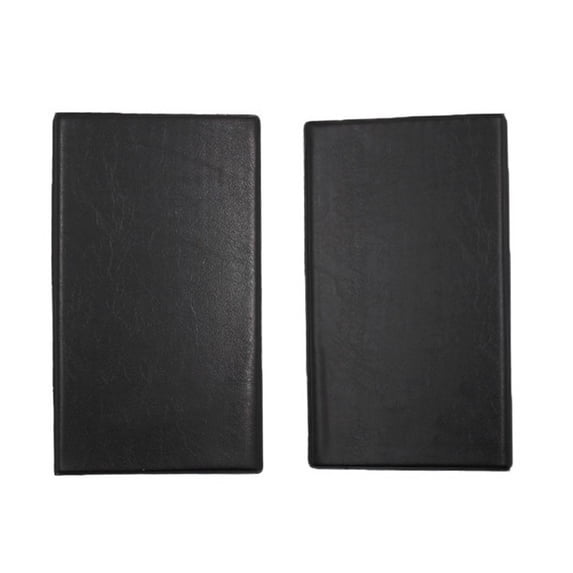 Pedty 1X 120 Card Business Card Holder,120 Business Case Name Card Book Folder Pouch Black Holder Wallet Leather Cover Other