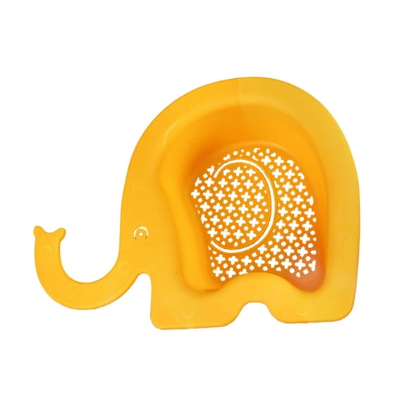 Pedty Drain Rack,Kitchen Sink Drain Basket Elephant Drain Rack Multi Functional Hanging Filtering Drain Shelf Corner Kitchen Sink Strainer Basket Easy To Disassemble Fits All Sinks