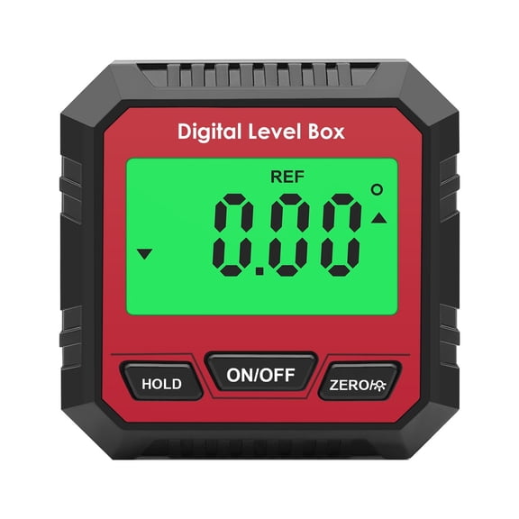 Pedty 1X Level,Digital Electronic Level and Angle Gauge Measures 0 - 90 and 0 - 180 Ranges, Measures and Sets Angles