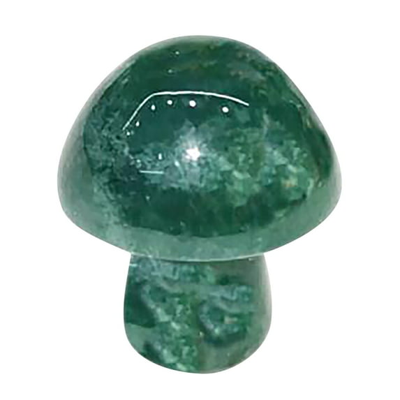 Pedty 1X Natural Stone Mini Mushroom Stone,Crystal Mushroom Sculpture Decor Mini Small Mushroom Crystal Shape Healing Crystal Natural Gem Polished Quartz Amethyst Flower Pot Fish Tank Decorative Stone