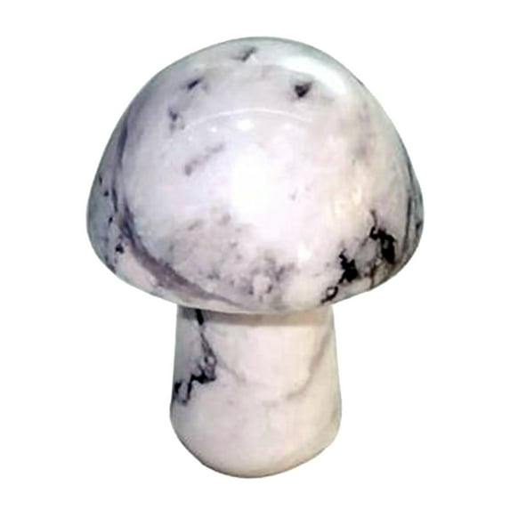 Pedty 1X Natural Stone Mini Mushroom Stone,Crystal Mushroom Sculpture Decor Mini Small Mushroom Crystal Shape Healing Crystal Natural Gem Polished Quartz Amethyst Flower Pot Fish Tank Decorative Stone