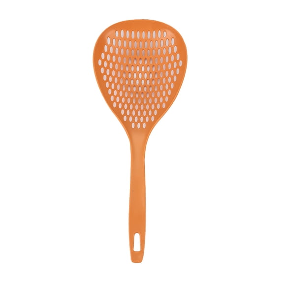 Pedty 1X Net Drain Spoon,Plastic Kitchen Supplies Hot Pot Noodle Spoon Multifunctional Household Noodles Blanching Sieve Large Mesh Drainage Spoon