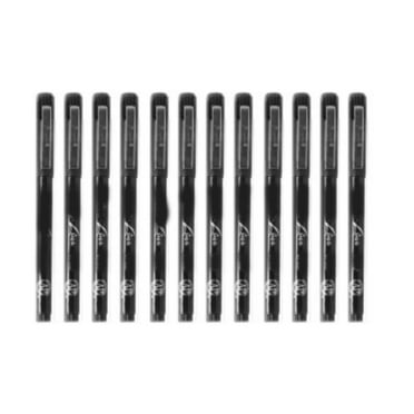 Pedty 8Pcs Calligraphy Pens Brushes Markers Black,8/12Pcs Calligraphy Pens Brush Marker Art Drawing Pen Set Writing Black Needle Pen Comic Design Border Art Hook Pen Hand Drawn Sketching Pen 8/12Ml