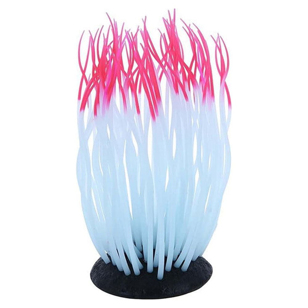 Pedty A Fake Coral Aquarium Accessories Silicone Aquarium Fish Tank ...