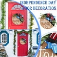 thumbnail image 1 of Pedty American Patriot July 4th Wreath,Wreath for Front Door,Welcome Independence Day Home Decoration Door Wall Decor Hanging Sign,Independence Day Hanging Decoration, 1 of 8