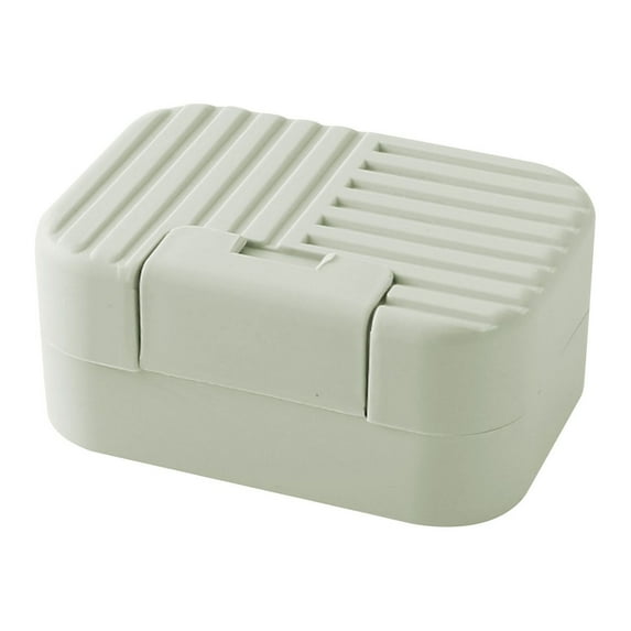 Pedty Bathroom Shower Soap Box Tray Dish Storage Holder Soap Dish & Holders Sealed and Covered Soap Box Travel Lock Soap Box Toilet Soap Holder Bathroom and Creative Soap Rack