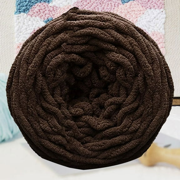 Pedty Chunky Yarn Super Soft Acrylic Bulky Washable Hand Knitting Yarn for DIY Blanket Scarf Sweater