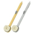 thumbnail image 1 of Pedty Cleaning Brush On Sale,Long Handle Bath Massage Cleaning Brush 2Pc Long Handle Bath Massage Cleaning Brush With Soap Dispenser, 1 of 9