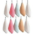 thumbnail image 1 of Pedty Cleaning Cloth,Microfiber Cloth,Rag Towel Dish Kitchen Cloth Microfiber\Solid Wafflee\Double Sideed Corall Velvet\Bambooo Charccoal Fibre Dish Oil Cleaning Non Stick Cloth10Pc 25X25Cm,10X Rags, 1 of 9