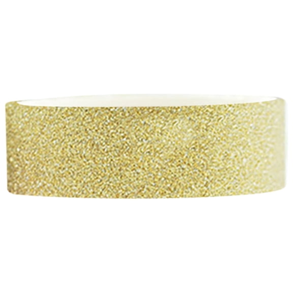 Pedty Craft Gold Glitter Tape 1 Roll,1 Roll Glitter Washi Tape DIY Decorative Colored Tape Sticky Craft Tape Self Adhesive Glitter Tape for Scrapbooking and Paper Crafts