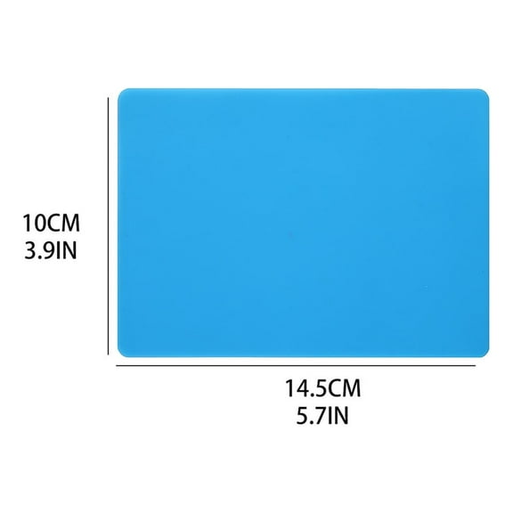 Pedty Crystal Resin Pad,Small Base Pad,Thick Silicone Sheet Crafts Silicone Mat for Jewelry Diy Resin Casting Mould,Silicone Spacer,1X Silicone Gasket