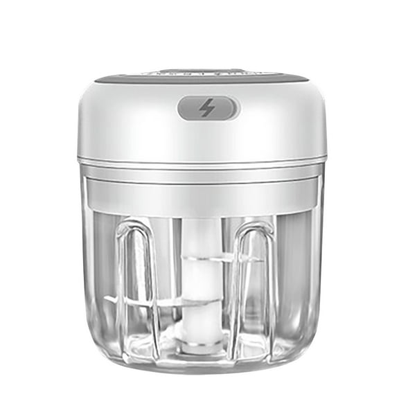 Pedty Electric Garlic Chopper, Portable Veggie Chopper, 250Ml Garlic Grinder Masher Onion Chopper, Blender To Vegetable, Cordless Food Processor for Ginger, Chili, Fruit, Meat, Spices, Beans, Etc