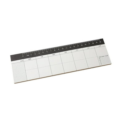 Pedty Notebook,Book*1,Daily Diary,Weekly Plan Sticky Notes Weekly Planner Notepads Tearable Schedule Notepads Memo Pads Small Notepads to Do List Business Notebook Schedule Books Calendar Paper Simple