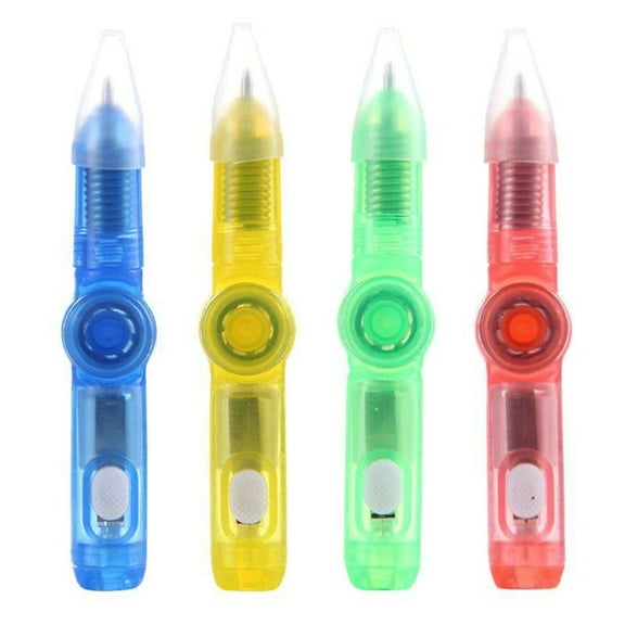 Pedty Pen Clearance!Pen with LED Light to Help Stress Reducer Thinking Ballpoint Pen Gift Pen Stress Anxiety with Gift
