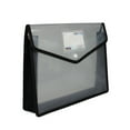 thumbnail image 1 of Pedty Plastic Envelopes,File Folders,Plastic File Folders Transparent Expandable File Organiser Portable Large Capacity A4B4 File Wallet for /Business/School, 1 of 9