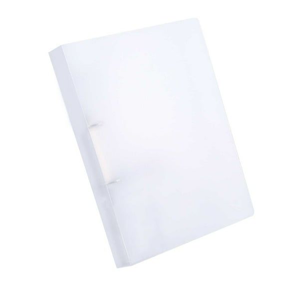 Pedty Plastic Folder,Paper Folder,Accordion File Organizer File Folder Test Paper Organizer Flipchart Folder A4 Insert Transparent Information Book Four Holes Punched Flipchart File Organizer