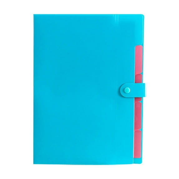 Pedty Plastic Folder,Paper Folder,Folder Accordion Document Organizer Letter A4 Paper Expanding File Folder Pockets