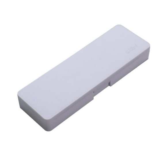 Pedty Plastic Pencil Case Grey,Pencil Box Plastic Pencil Box Pencil Box Hard Pencil Case Crayon Box with Snap Tight Lid Plastic Pencil Boxes Stackable Design Supplies Storage Organizer Box