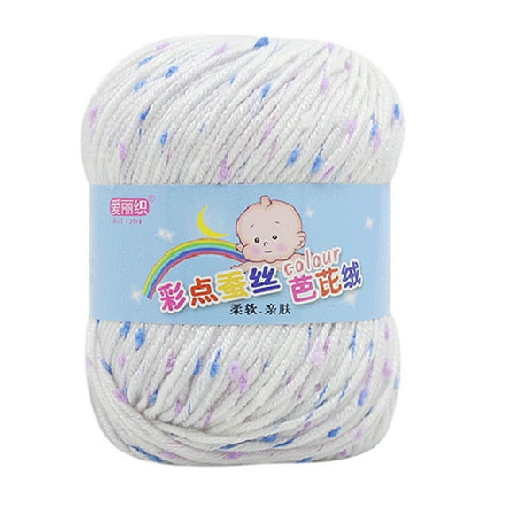 Pedty Soft Classic Multi Ombre Yarn By Loops & Threads - Yarn for Knitting,Crochet Yarn,50G Hand Knitting Knicker Yarn Crochet Soft Scarf Sweater Hat Knitwear Wool A