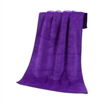 Pedty Superfine Fiber Towels & Washcloths, A-Purple
