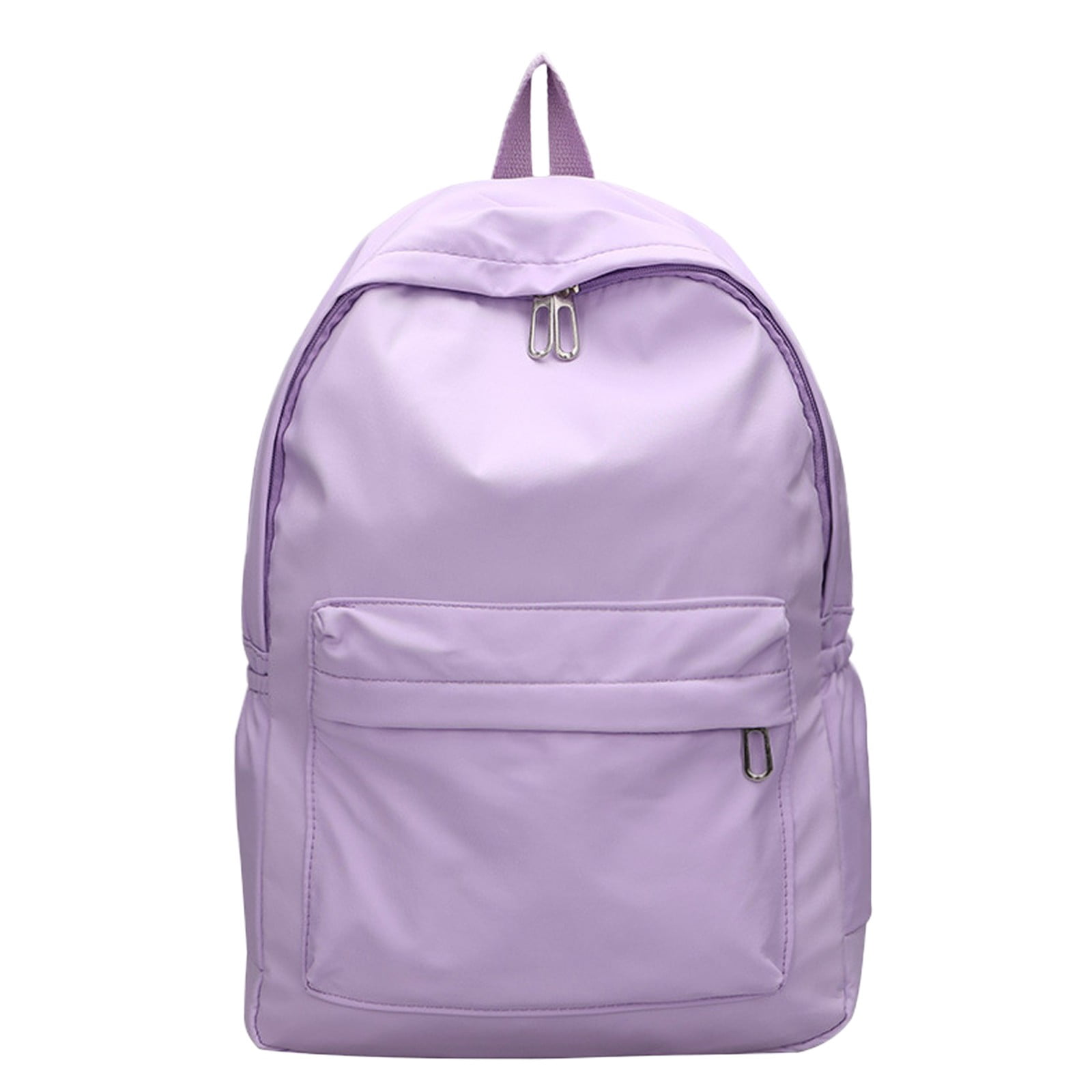 Pedty Unisex Large Capacity Nylon Casual Backpack, Purple Pedty Unisex Large Capacity Nylon Casual Backpack, Purple