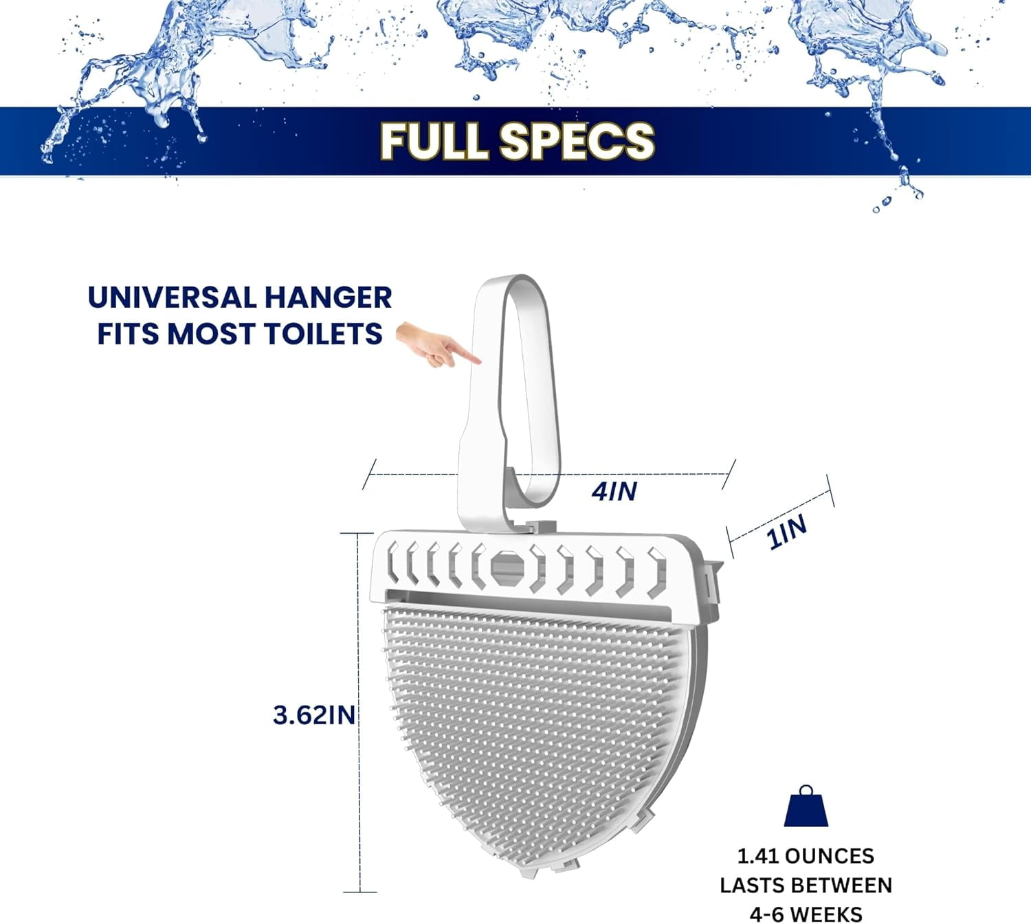 Pee Guard for Toilet Seat Adult Men & Boys Universal Toilet Splash