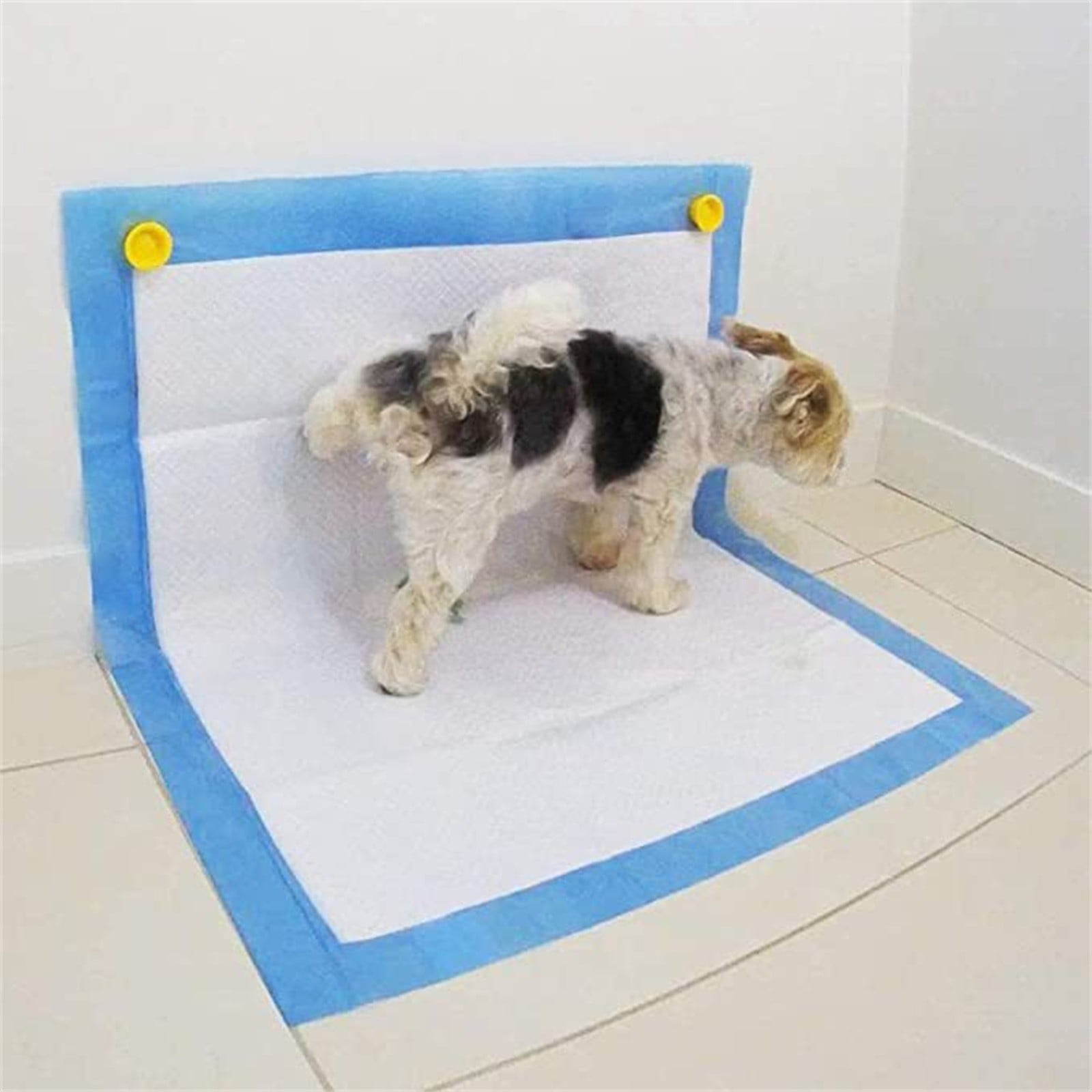 Pee Pad Holder For Dogs Potty Training For LegLifting Dogs & Marking In The House Any Size