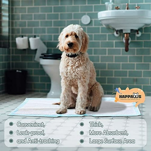 Pee Pads for Dogs 100 Count, 36*30in Puppy Pads 5-Layer Leak-Proof Dog Pads Pet Training Pads for Dogs and Cats, Disposable Strong Absorption Pads for Doggie Kittens Rabbits