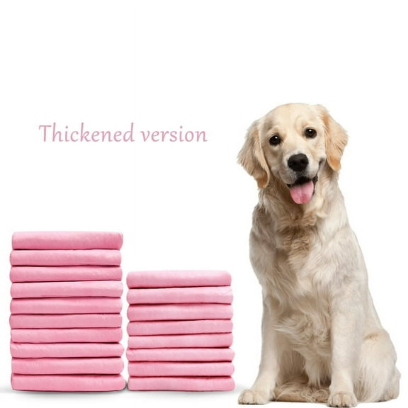 Pee Pads for Dogs Rugular 22"x22", Thicker ECO Green Small Disposable Puppy Training Pads Super Absorbent Full Edge-Wrapping Pad for Dogs, Puppies, Doggies, Cats-(50 Count)