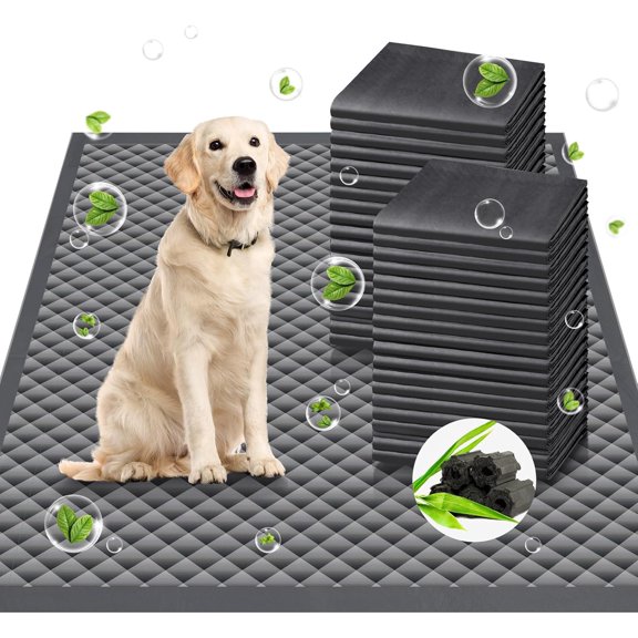 Pee Pads for Large Dogs & Multi-pet Families, Ultra Absorbent & Quick-Dry, Disposable Pet Training Pads for Doggie, Cat , Leakproof Incontinence Underpads
