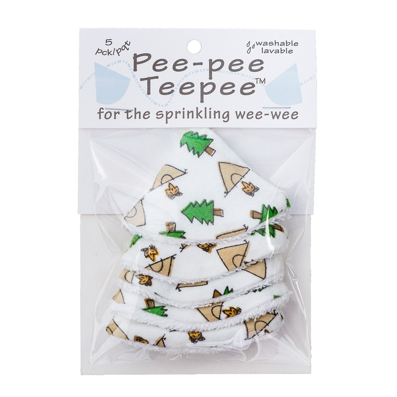 Pee-Pee Teepee Camping White - Cello Bag