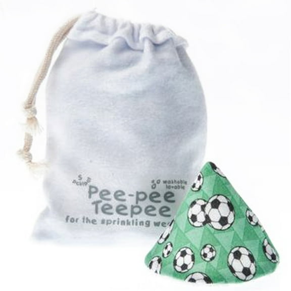 Pee-Pee Teepee Soccer Green - Laundry Bag