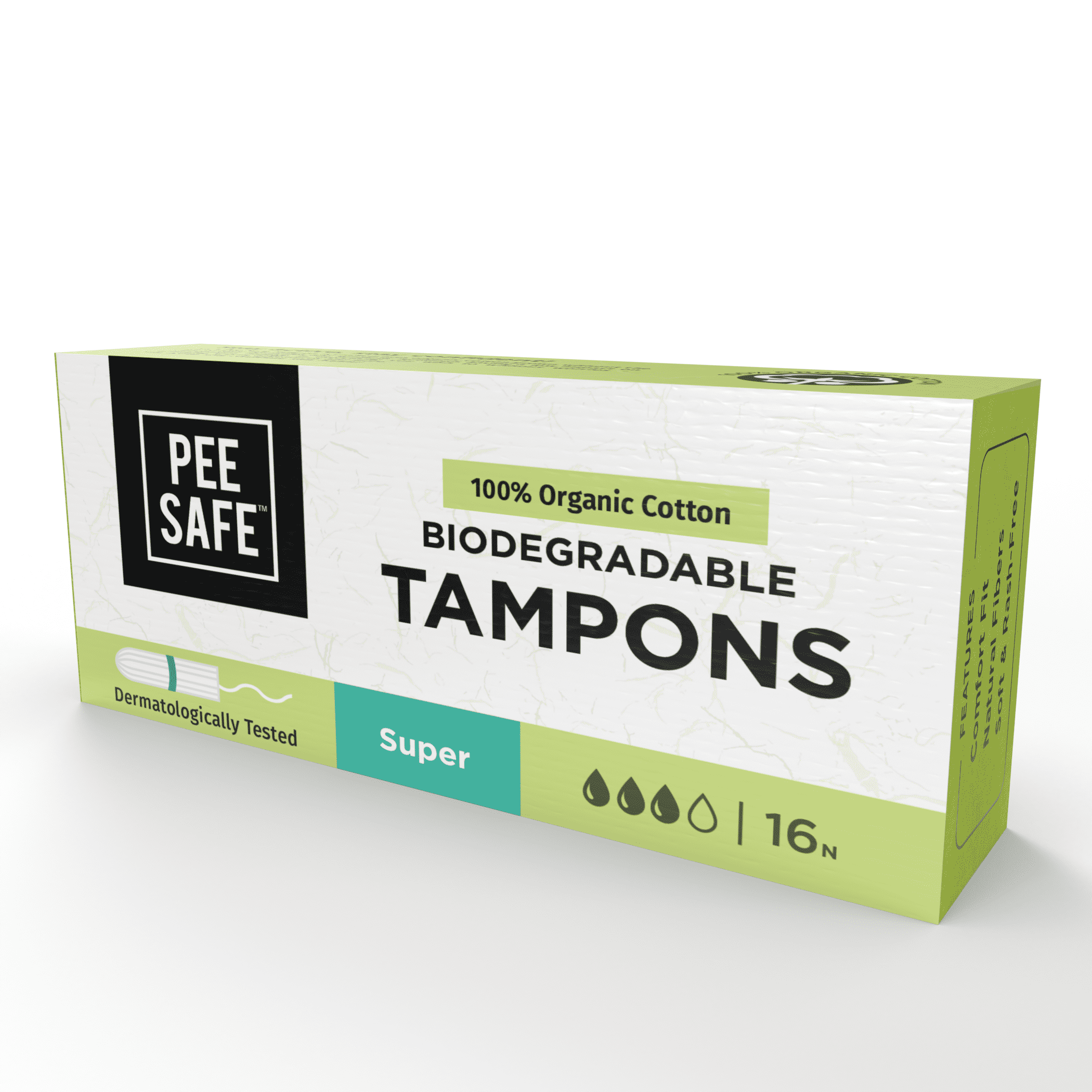 L. Organic Cotton Tampons Super Absorbency, 30 count - City Market