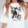 thumbnail image 1 of Pee Wee Herman, Big Adventure, Tim Burton, Movie, Comedy, Bike, Alamo, Large Marge T-Shirt Unisex, up to 5XL, 1 of 3