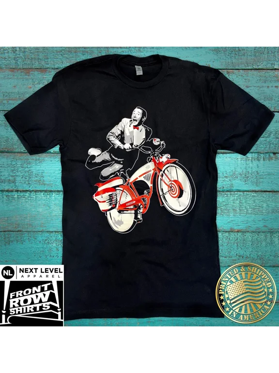 Pee Wee Herman's Big Adventure Bike Paul Reubens T-Shirt