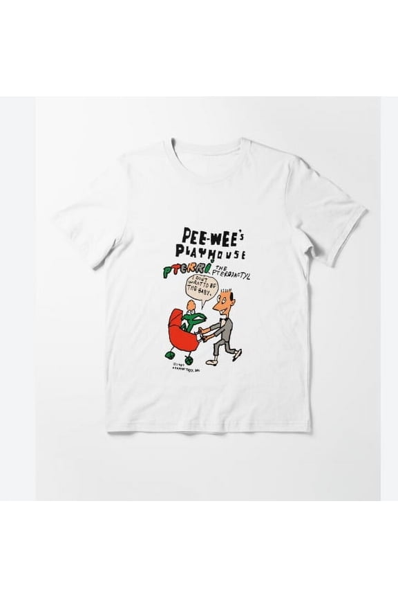 Pee-wee Herman Paul Reubens T shirt, one side New art shirt, Mom gift, new new