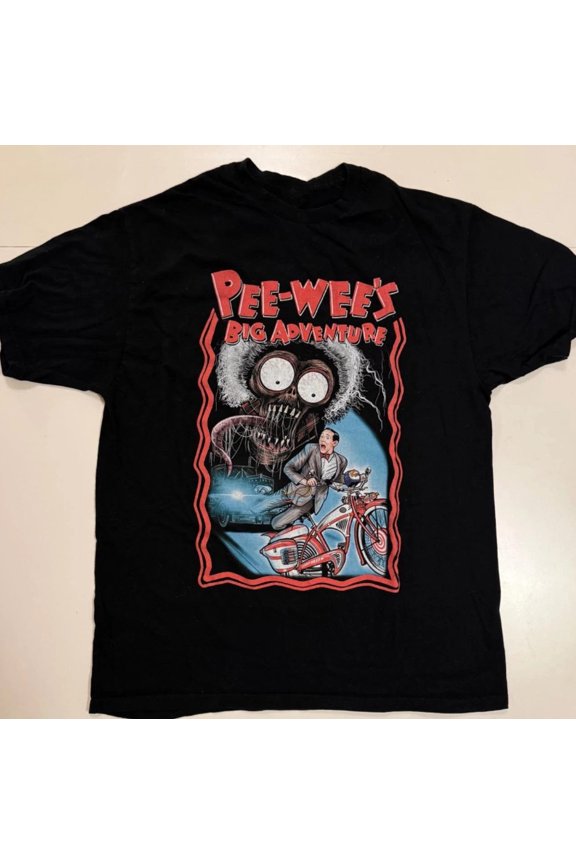 Pee-wee Herman Pee-wee's Gift For Fans New T-shirt Full Size ZA493