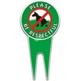 thumbnail image 1 of No Peeing/Pooping Be Respectful Dog Sign, Politely Reads Please Be Respectful: Protect Your Property! No Dog Poop and Pee Yard Sign Stop Dogs from Pooping On Your Lawn No Poo Sign(6x12in No Poo1), 1 of 4